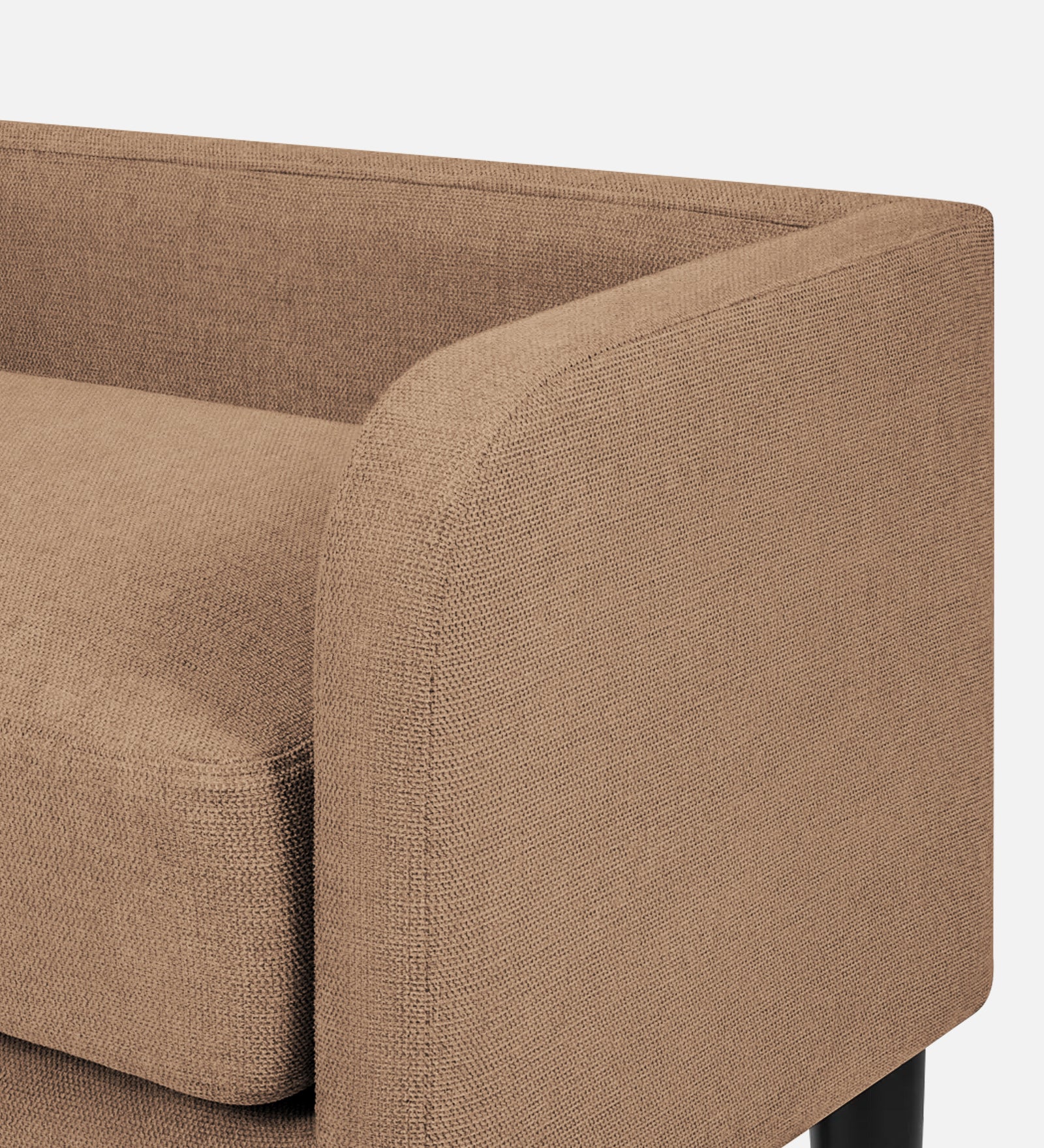 Maya Fabric Bench In Cosmic Beige Colour - Febonic Living