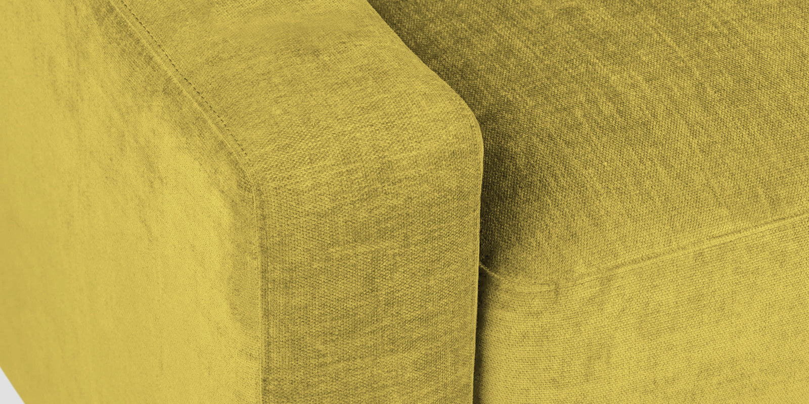 Dara Fabric 3 Seater Sofa In Parrot Green Colour - Febonic Living