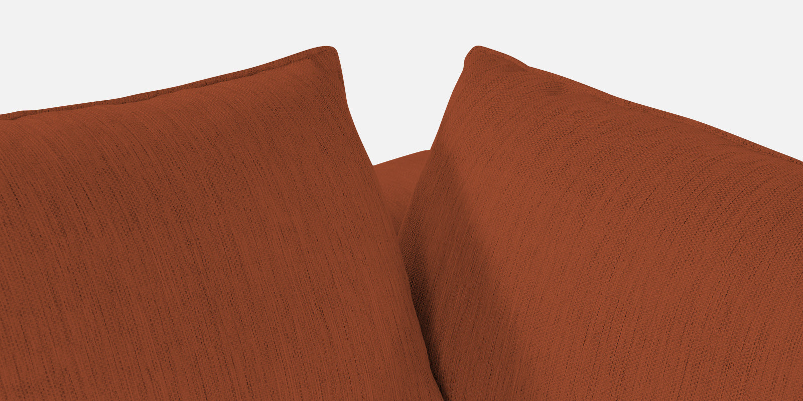 Ziggy Fabric LHS Sectional Sofa (3+Lounger) In Royal Orange Colour - Febonic Living