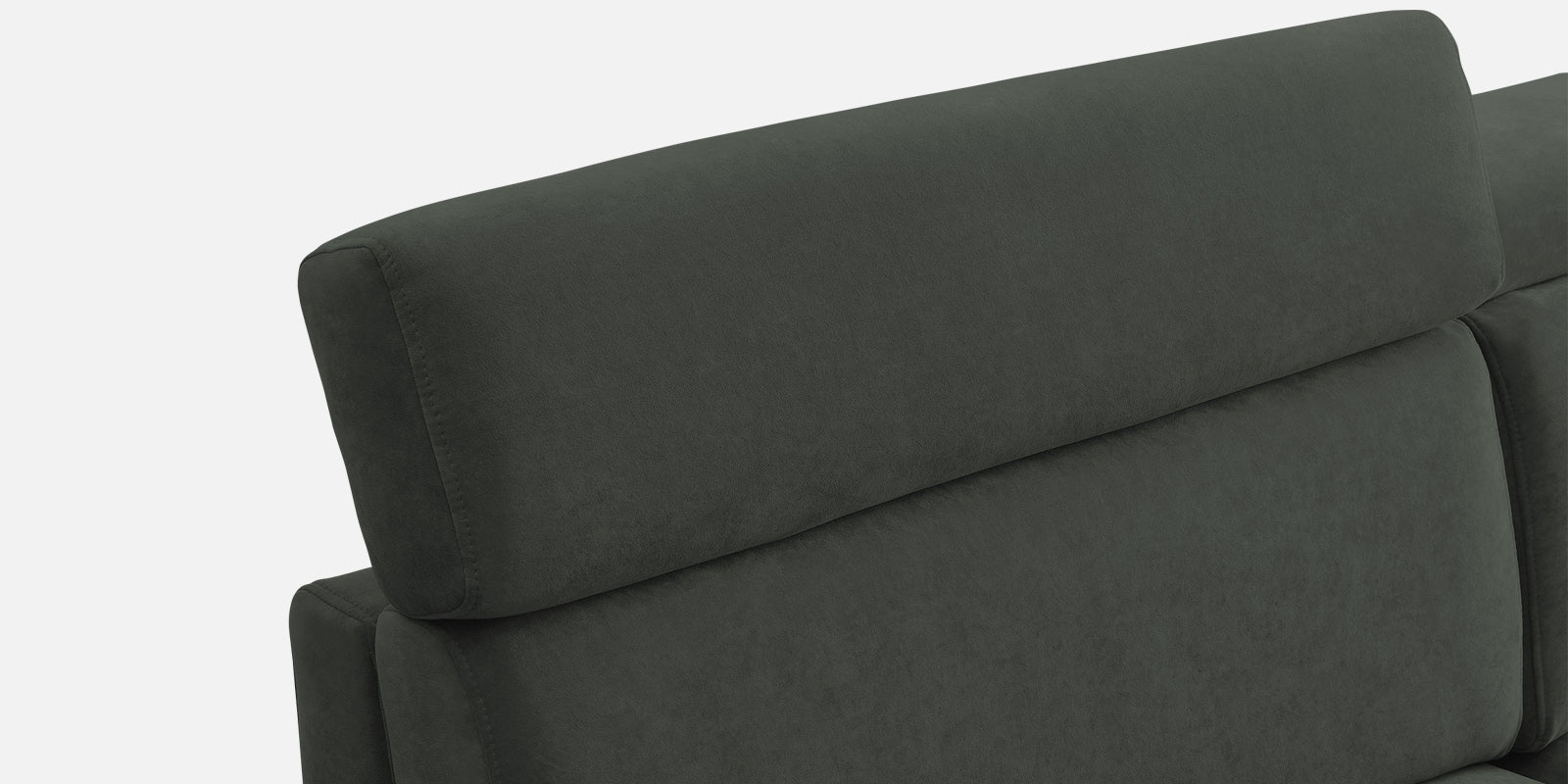 Hiro Fabric 2 Seater Sofa In I-Land Green Colour - Febonic Living