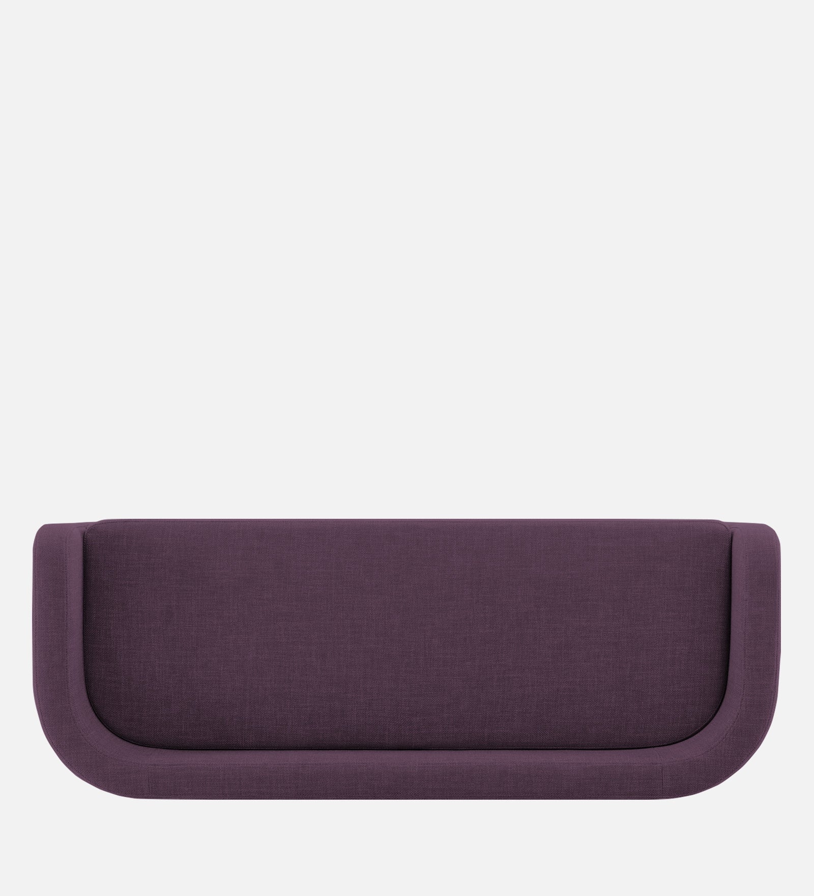 Cooper Fabric Storage Bench In Greek Purple Colour - Febonic Living