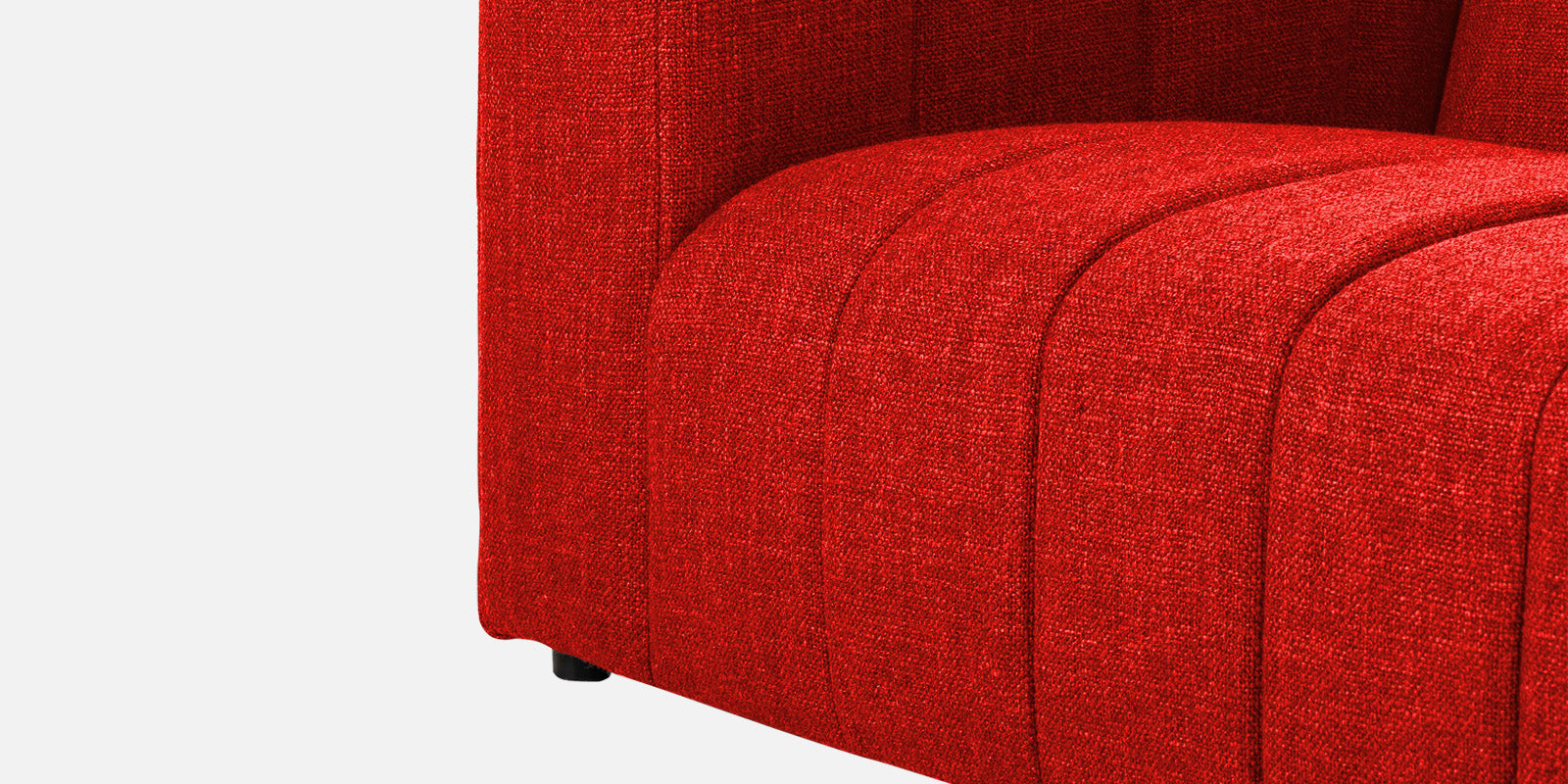 Lara Fabric 2 Seater Sofa In Ruby Red Colour - Febonic Living