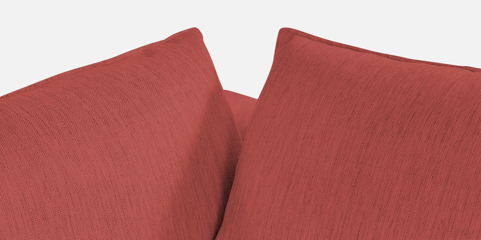 Ziggy Fabric RHS Sectional Sofa (3+Lounger) In Salmon Pink Colour - Febonic Living