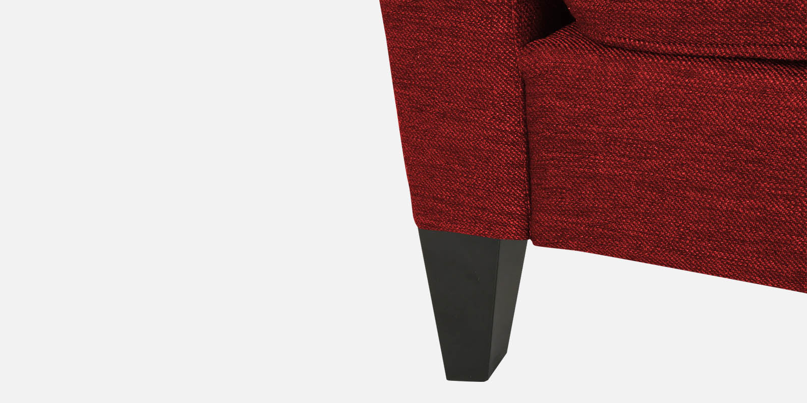 Nigar Fabric 2 Seater Sofa in Blood Maroon Colour