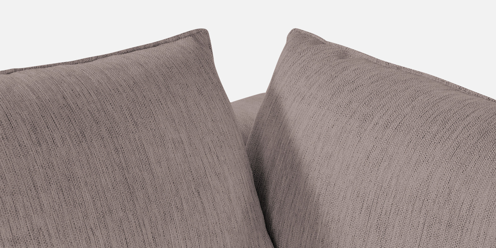 Ziggy Fabric LHS Sectional Sofa (3+Lounger) In Almond Beige Colour - Febonic Living