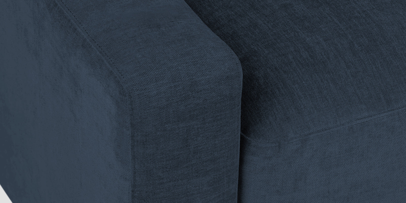 Dara Fabric 2 Seater Sofa In Denim Blue Colour - Febonic Living