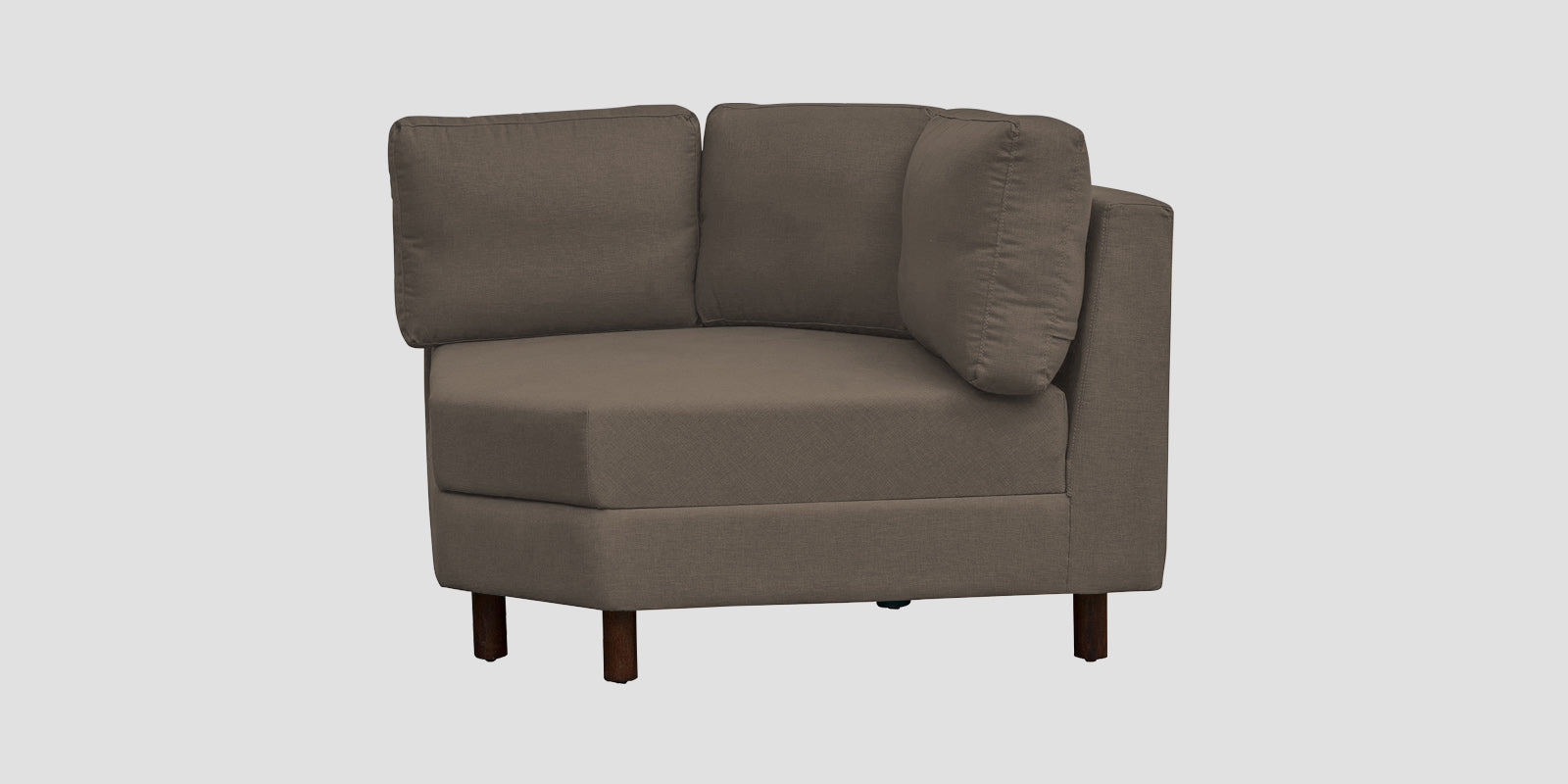 Betty Fabric 6 Seater LHS Corner sofa In Hazel Beige Colour - Febonic Living