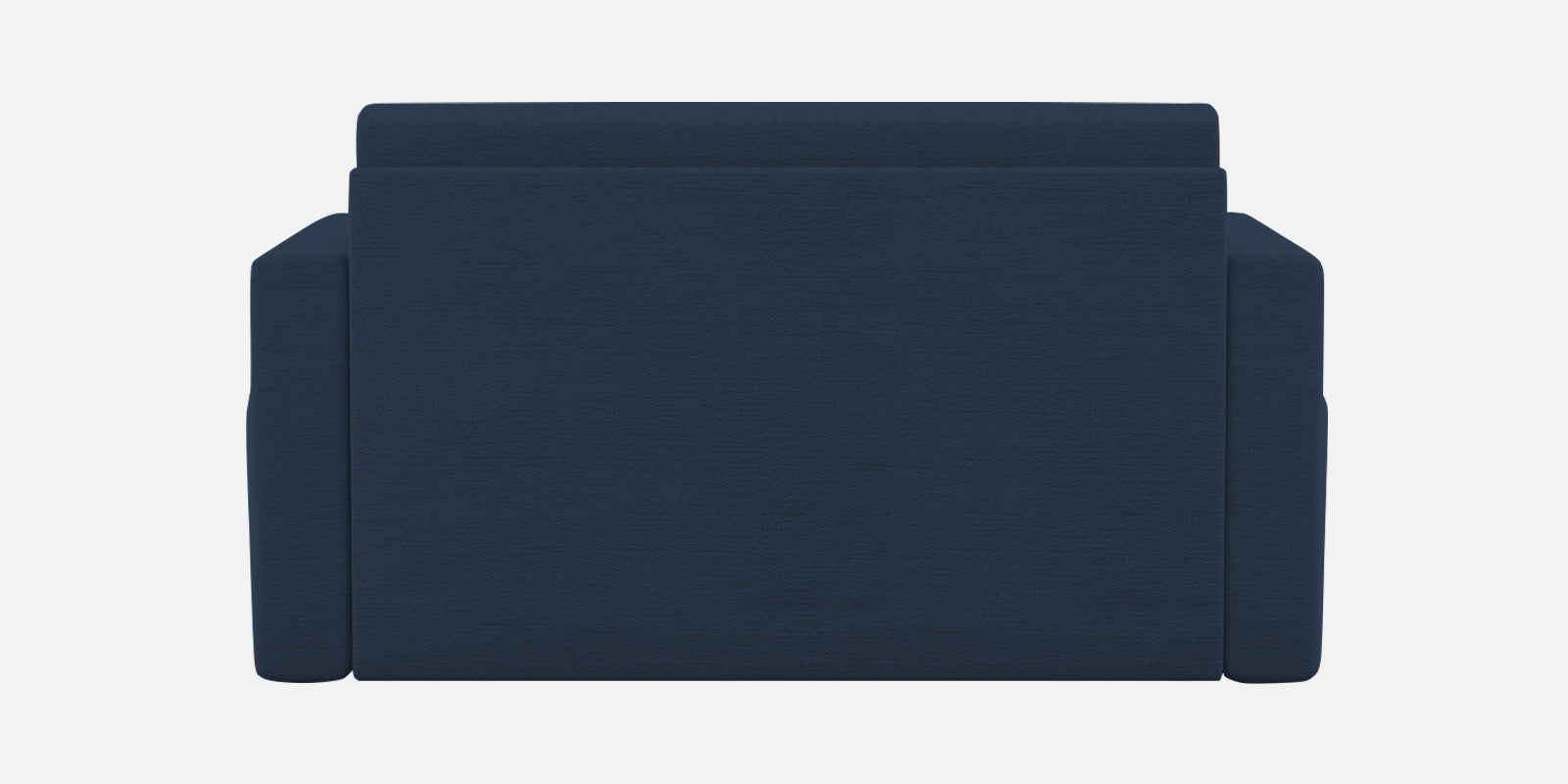 River Fabric 2 Seater Pull Out Sofa Cum Bed In Denim Blue Colour - Febonic Living