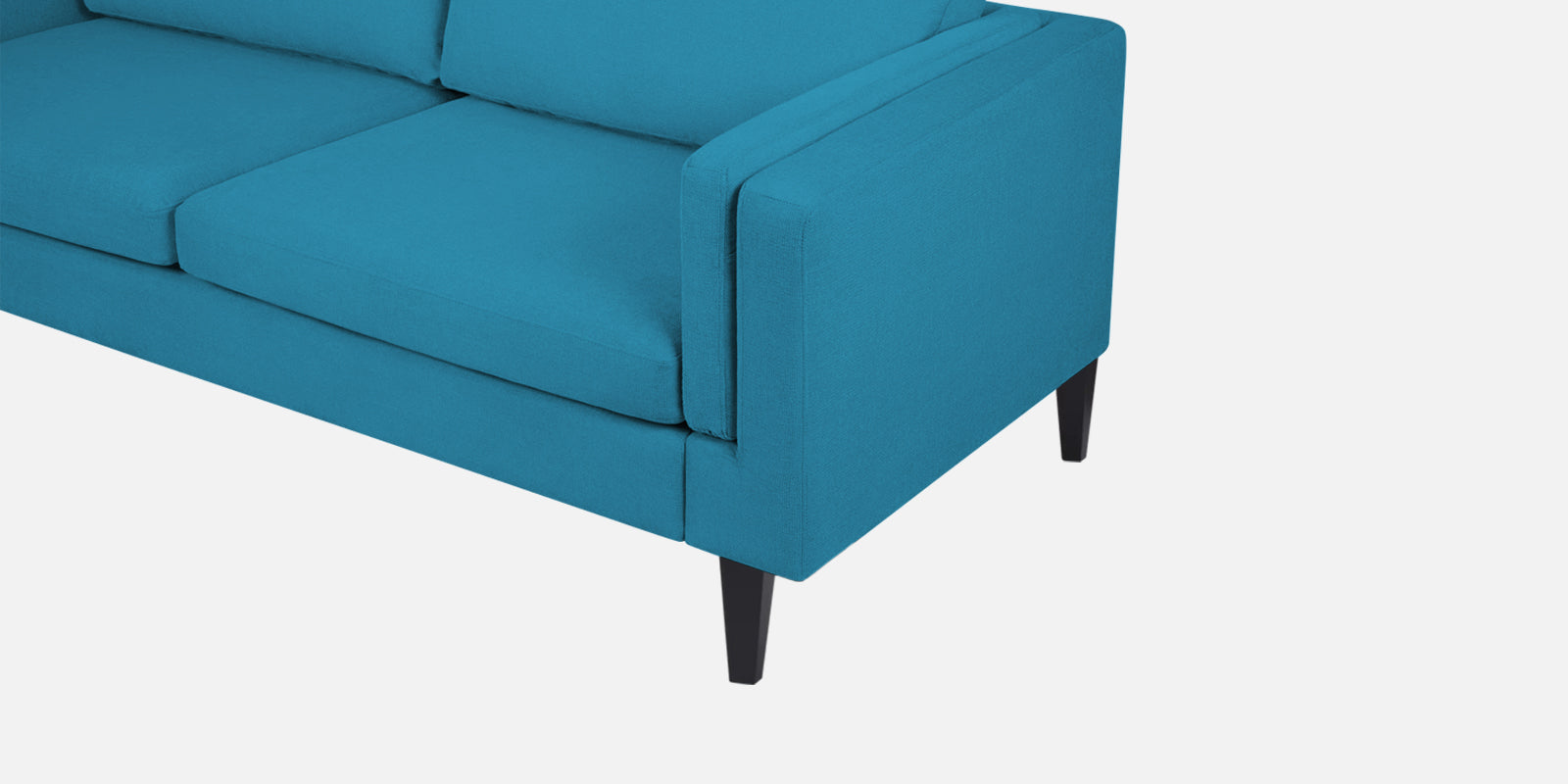 Jasper Velvet 2 Seater Sofa In Aqua blue Colour - Febonic Living