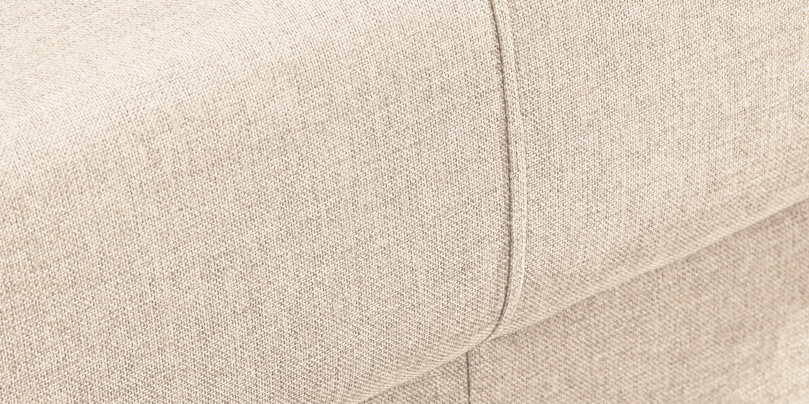 Devo Fabric 3 Seater Sofa In Woom Beige Colour - Febonic Living