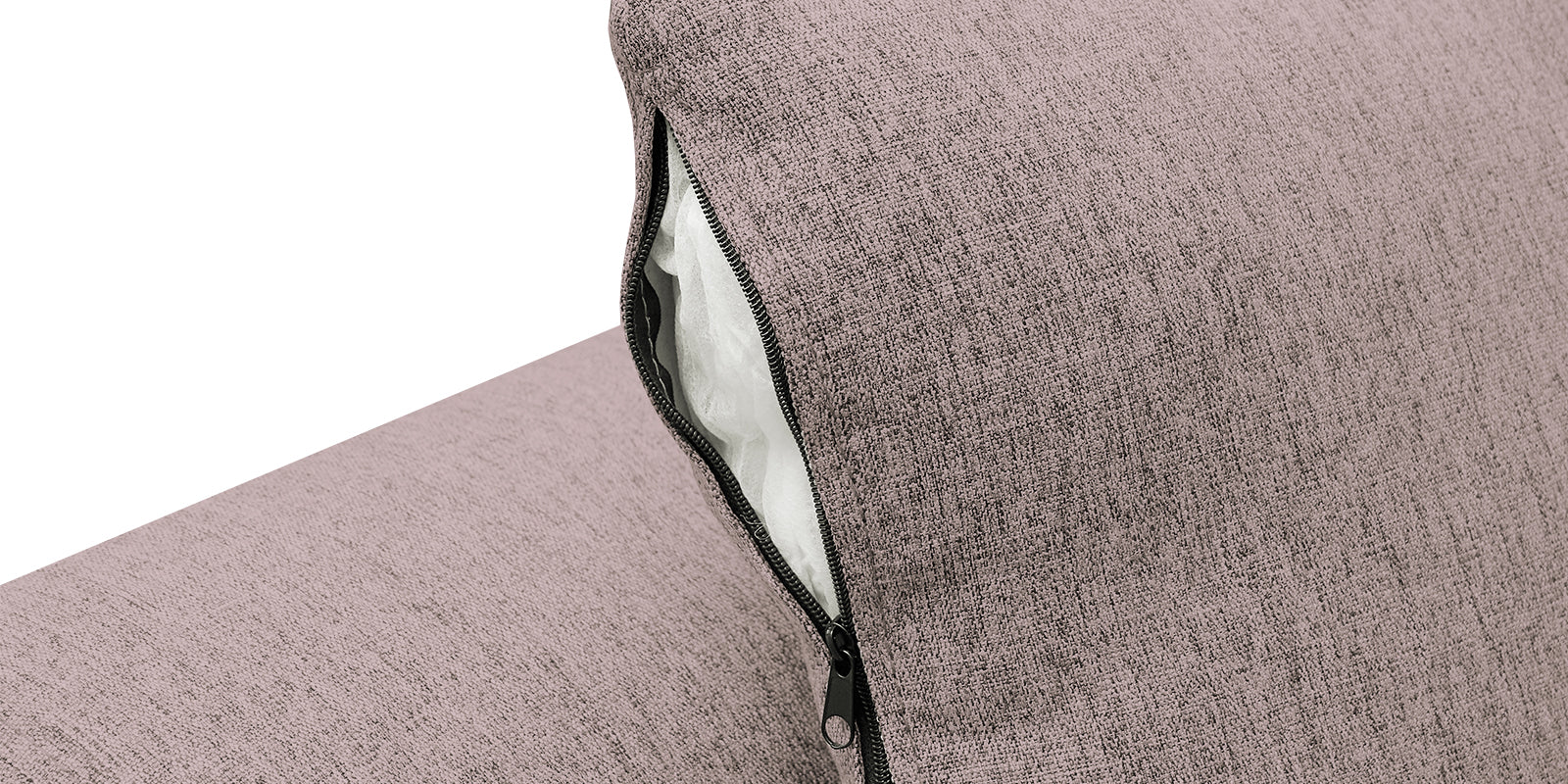 Bony Fabric 3 Seater Convertible Sofa Cum Bed In Orchid Beige Colour - Febonic Living