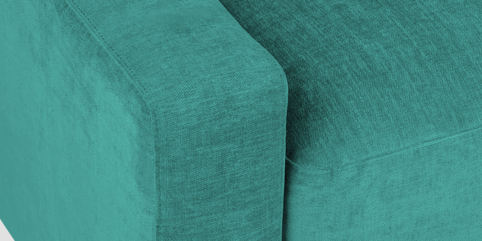 Dara Fabric 3 Seater Sofa In Sea Green Colour - Febonic Living