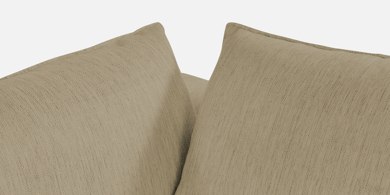 Ziggy Fabric RHS Sectional Sofa (3+Lounger) In Honey Beige Colour - Febonic Living