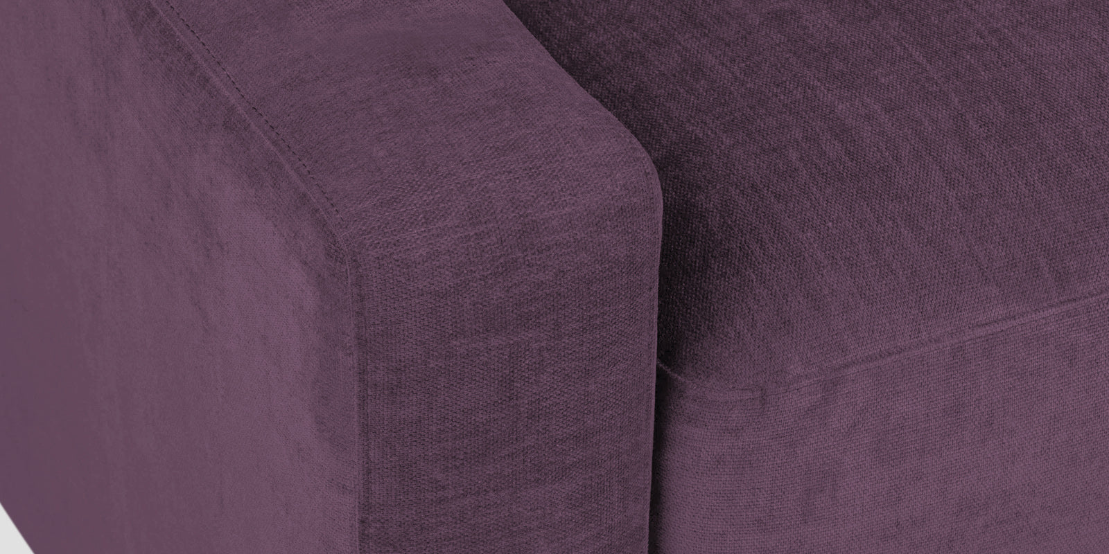 Dara Fabric 3 Seater Sofa In Greek Purple Colour - Febonic Living