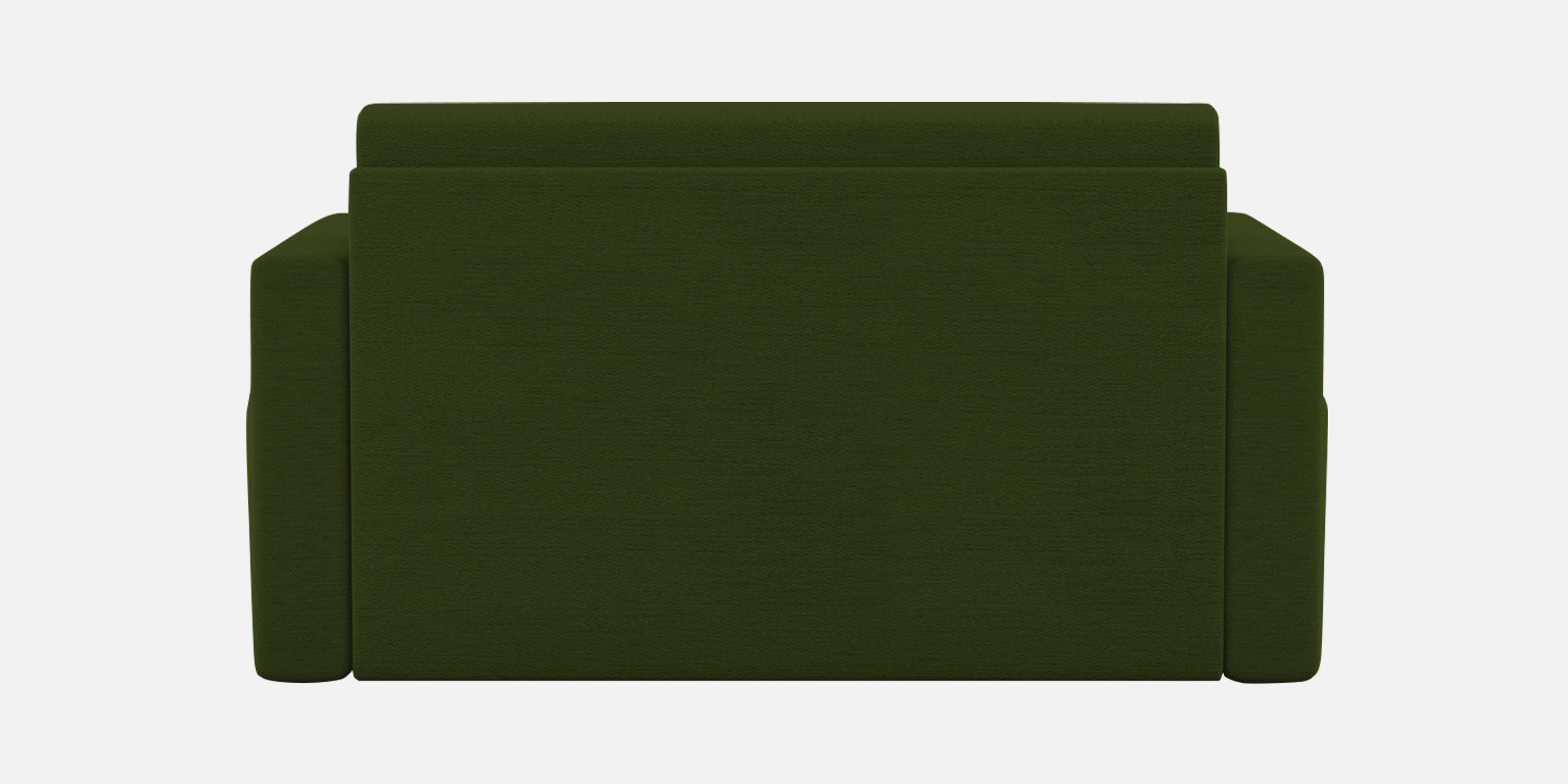 River Fabric 2 Seater Pull Out Sofa Cum Bed In Olive Green Colour - Febonic Living