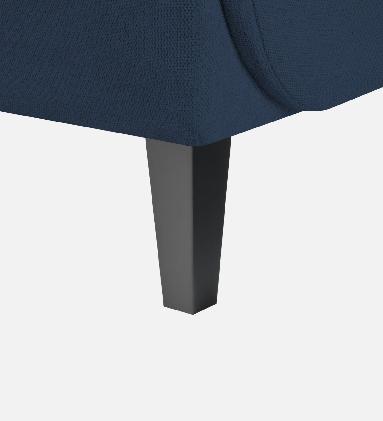 Siddy Fabric 1 Seater Sofa In Denim Blue Colour - Febonic Living