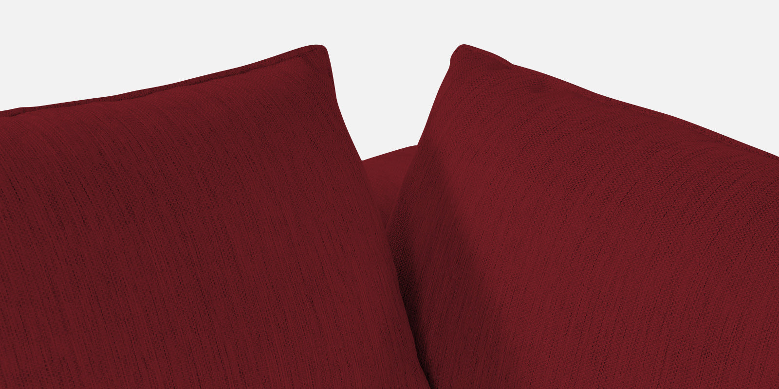 Ziggy Fabric LHS Sectional Sofa (3+Lounger) In Chilli Red Colour - Febonic Living