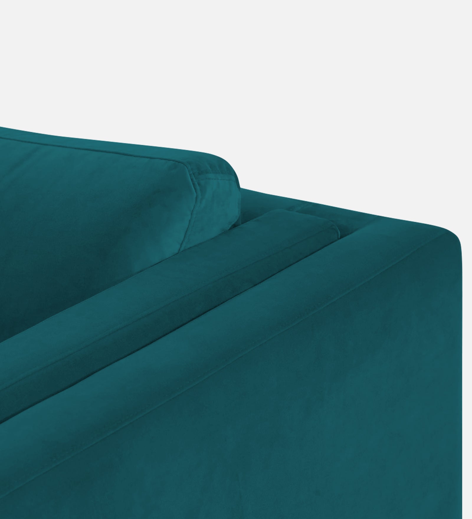 Jasper Velvet 1 Seater Sofa In Pine green Colour - Febonic Living