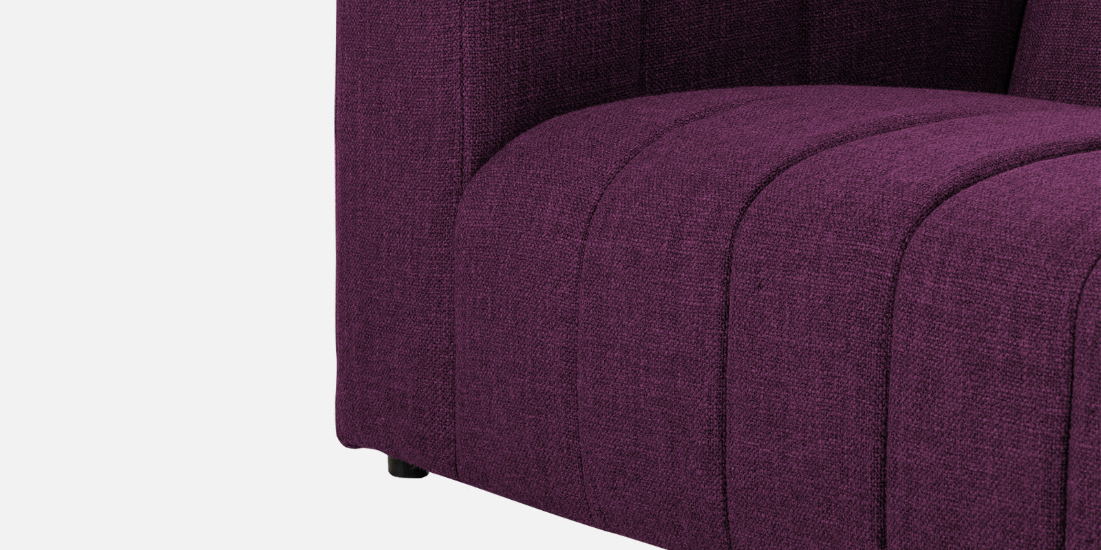 Lara Fabric 2 Seater Sofa In Greek Purple Colour - Febonic Living