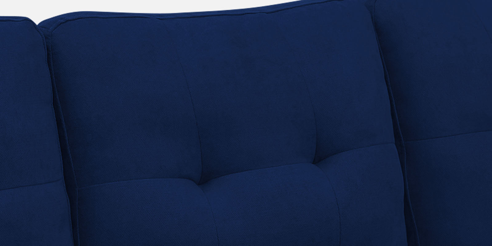 Thomas Fabric LHS Sectional Sofa (2+Lounger) In Royal Blue Colour - Febonic Living