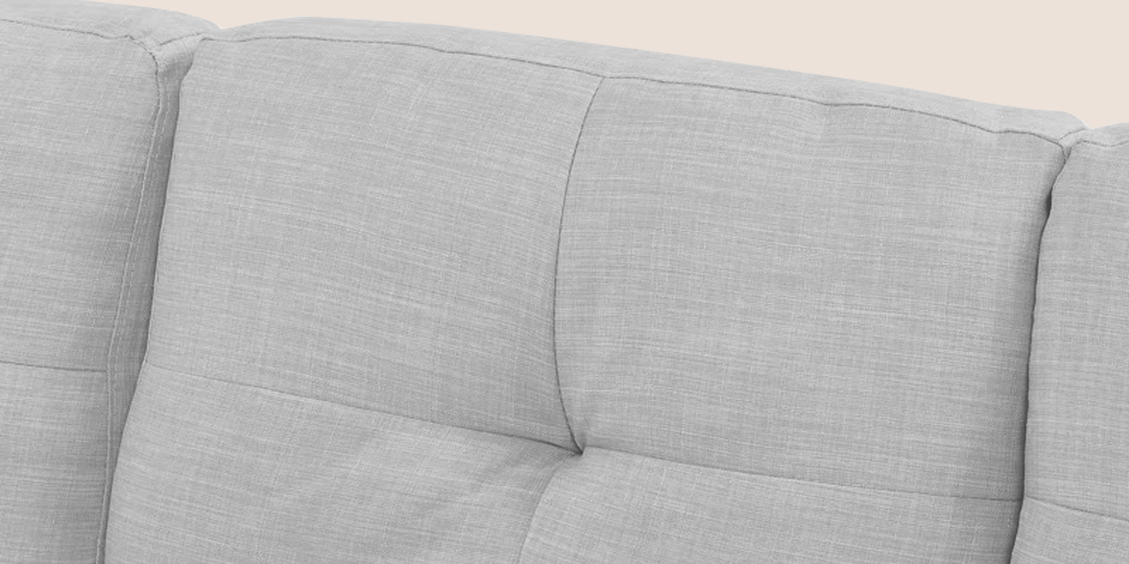 Jody Fabric 3 Seater Pull Out Sofa Cum Bed In Lit Grey Colour With Storage - Febonic Living