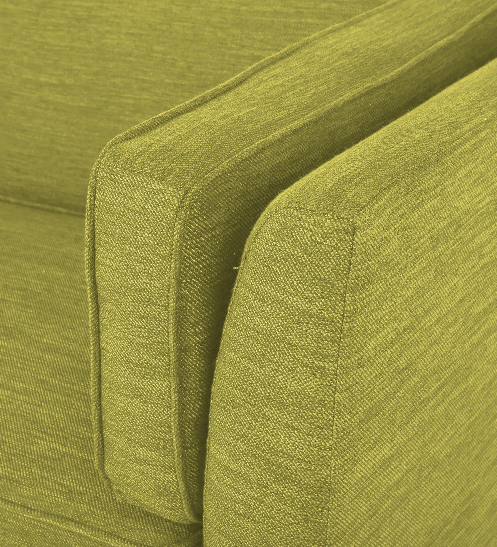 Nigar Fabric 1 Seater Sofa In  Parrot Green Colour - Febonic Living