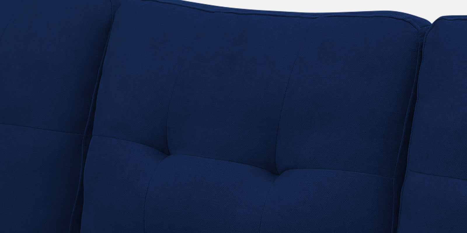 Thomas Fabric RHS Sectional Sofa (2+Lounger) In Royal Blue Colour - Febonic Living