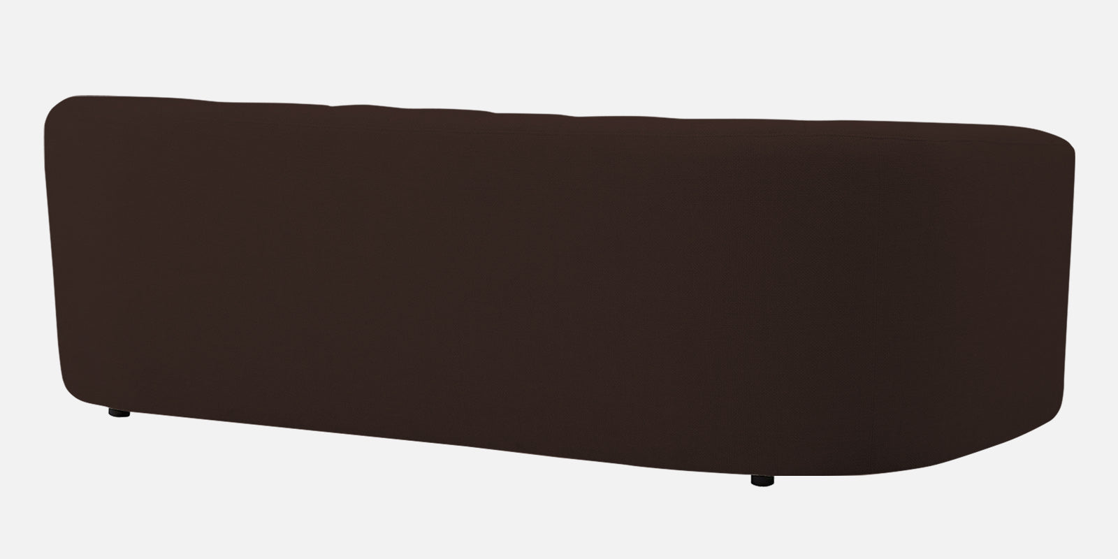 Mara Fabric 3 Seater Sofa In Coffee Brown Colour - Febonic Living