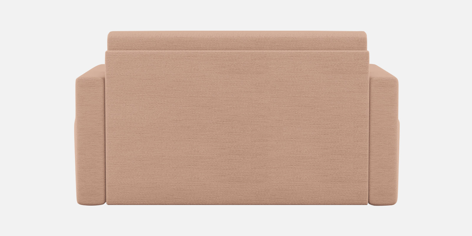 River Fabric 2 Seater Pull Out Sofa Cum Bed In Cosmic Beige Colour - Febonic Living