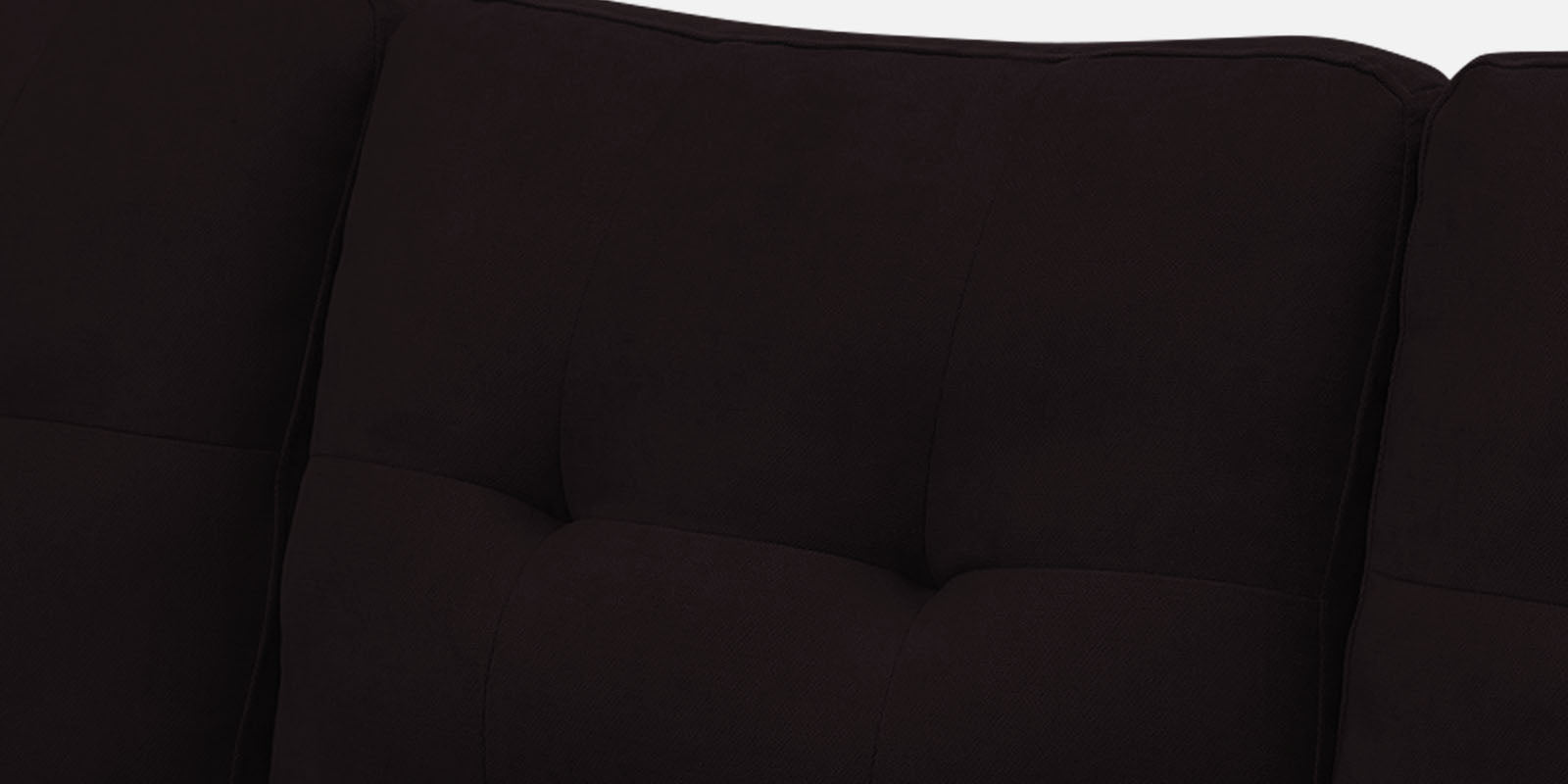 Thomas Fabric RHS Sectional Sofa (2+Lounger) In Cara Brown Colour - Febonic Living