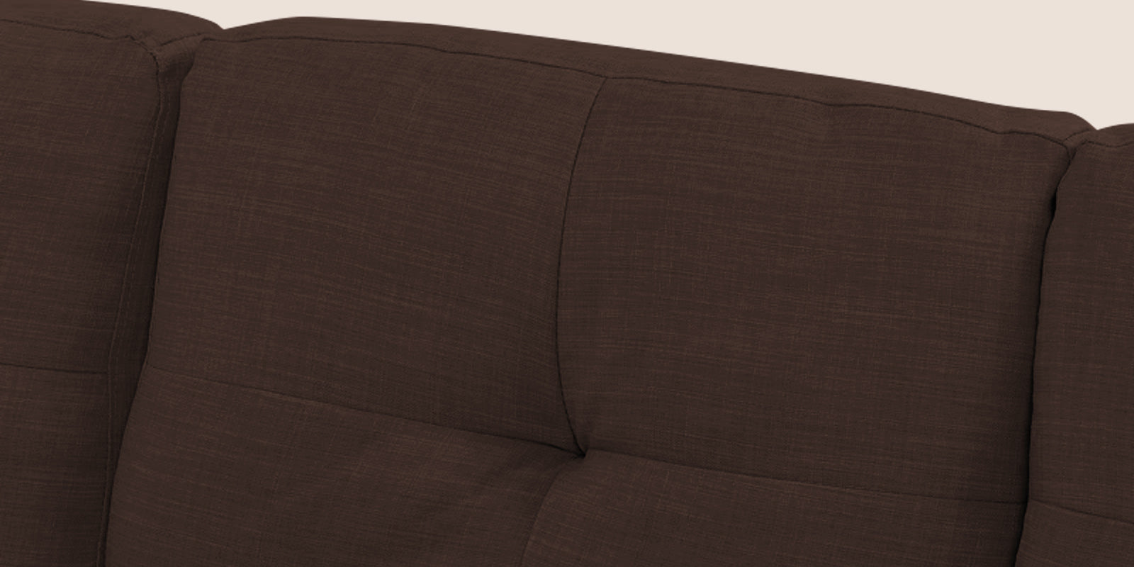 Jody Fabric 3 Seater Pull Out Sofa Cum Bed In Coffee Brown Colour With Storage - Febonic Living