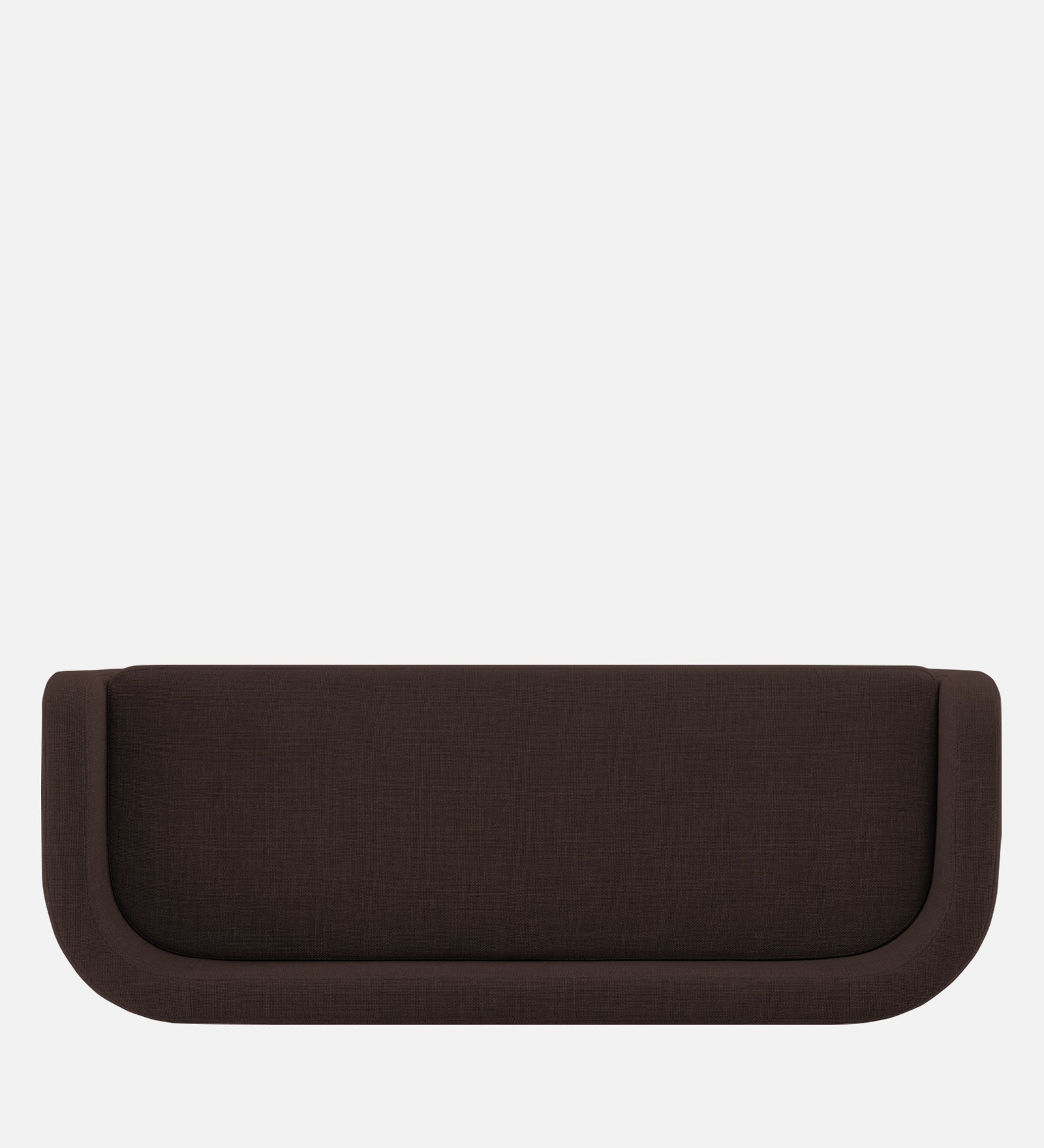 Cooper Fabric Storage Bench In Coffee Brown Colour - Febonic Living