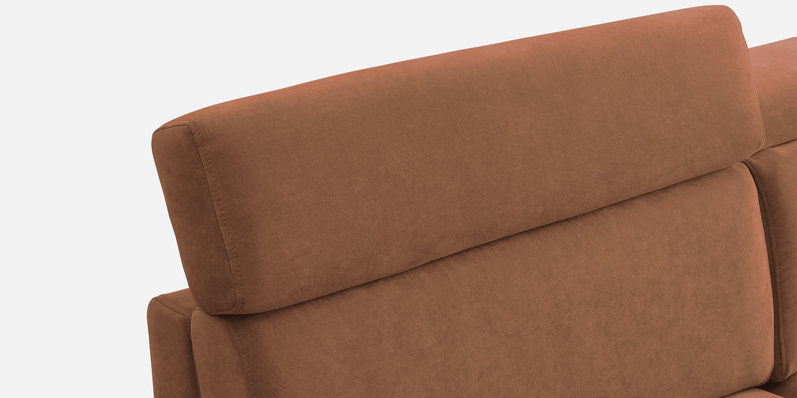 Hiro Fabric 3 Seater Sofa In Caramel Beige Colour - Febonic Living