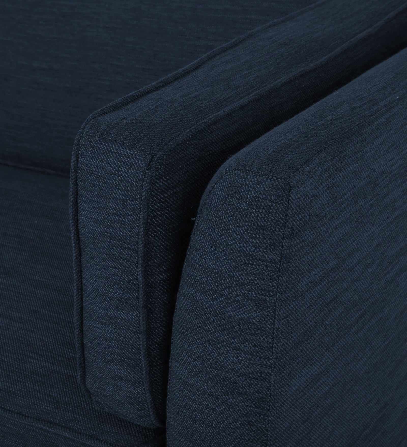 Nigar Fabric 1 Seater Sofa In  Denim Blue Colour - Febonic Living