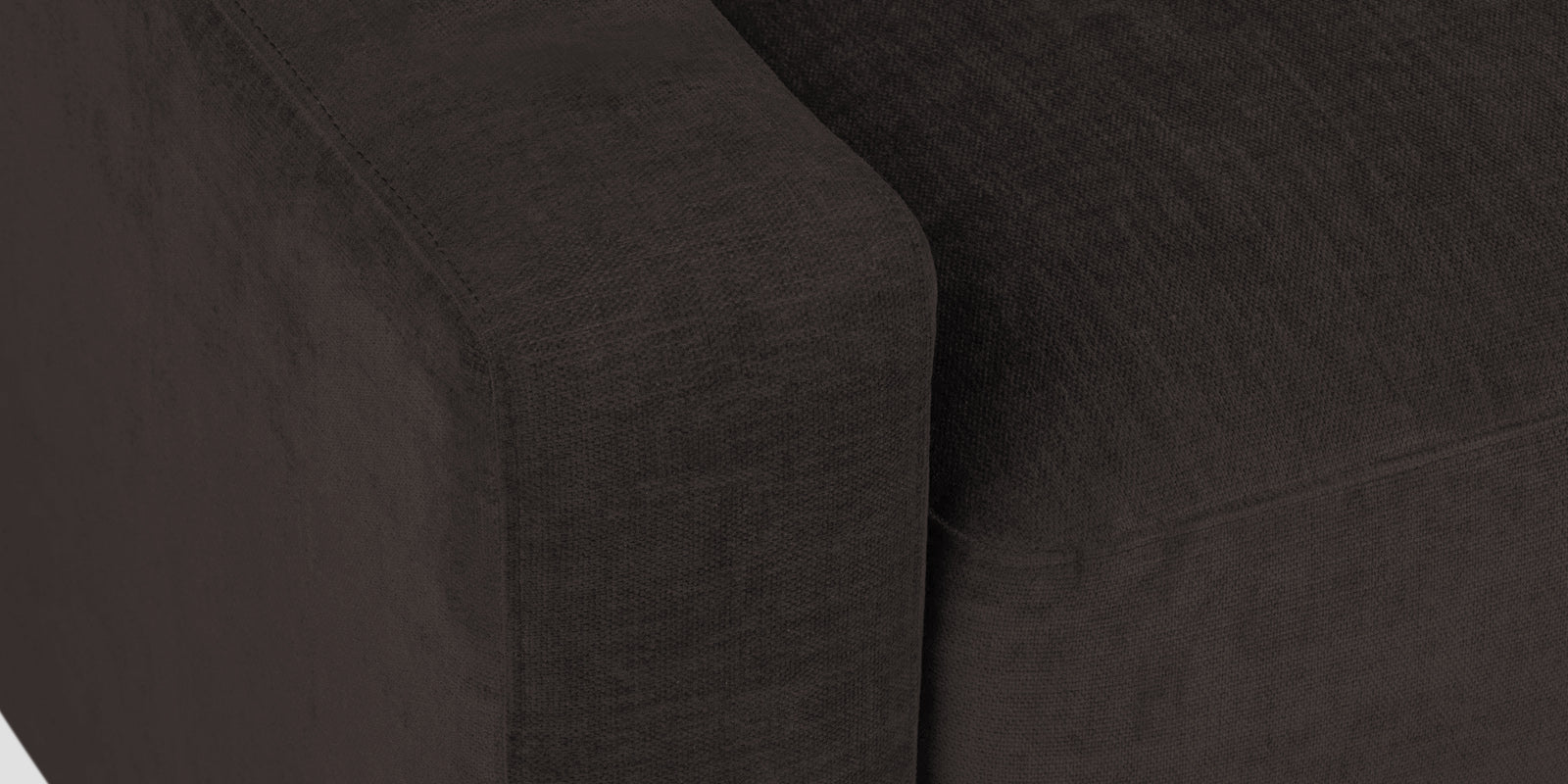 Dara Fabric 3 Seater Sofa In Cara Brown Colour - Febonic Living