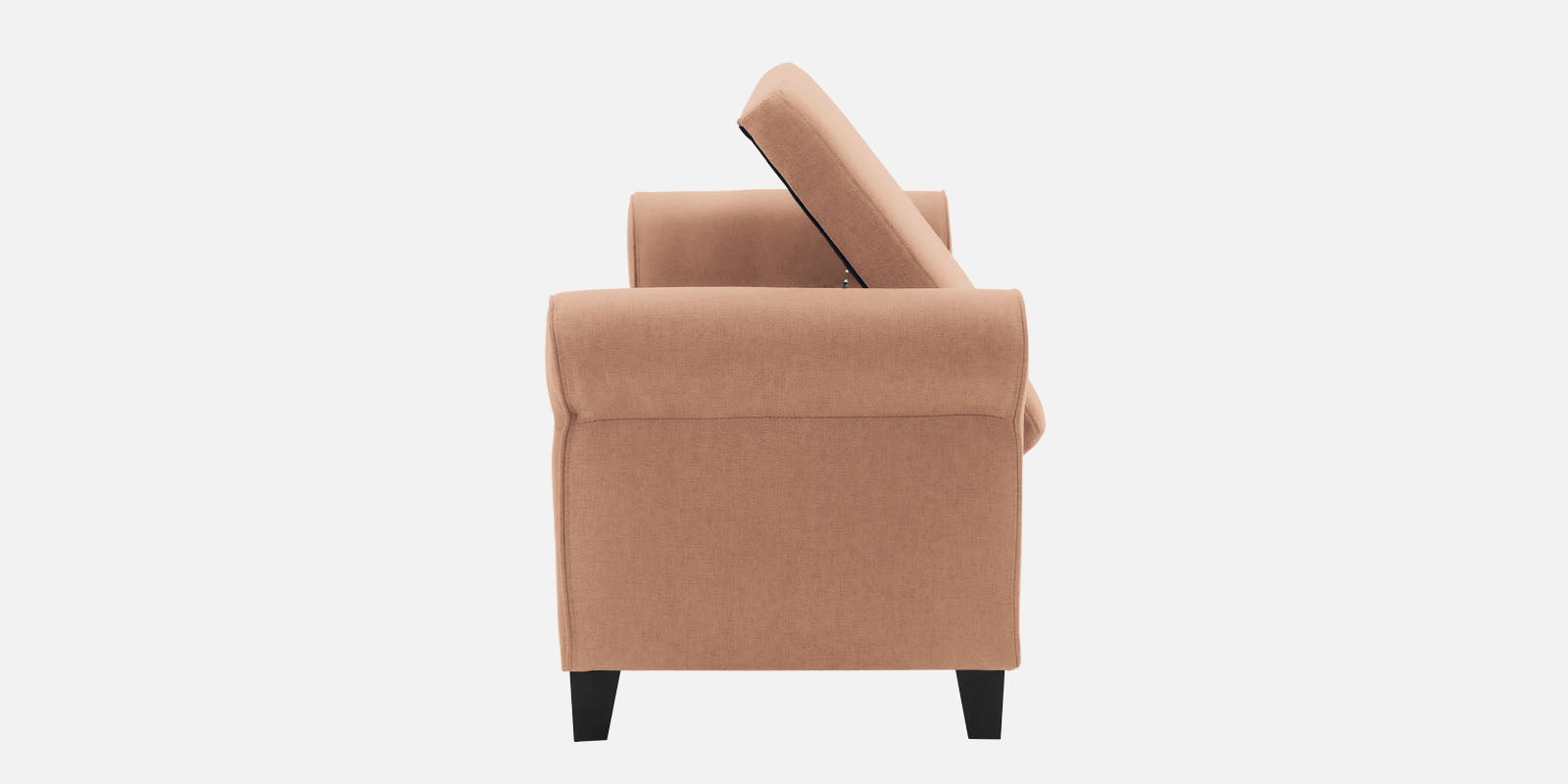 Molo Fabric 3 Seater Recamier In cosmic-beige Colour With Storage - Febonic Living