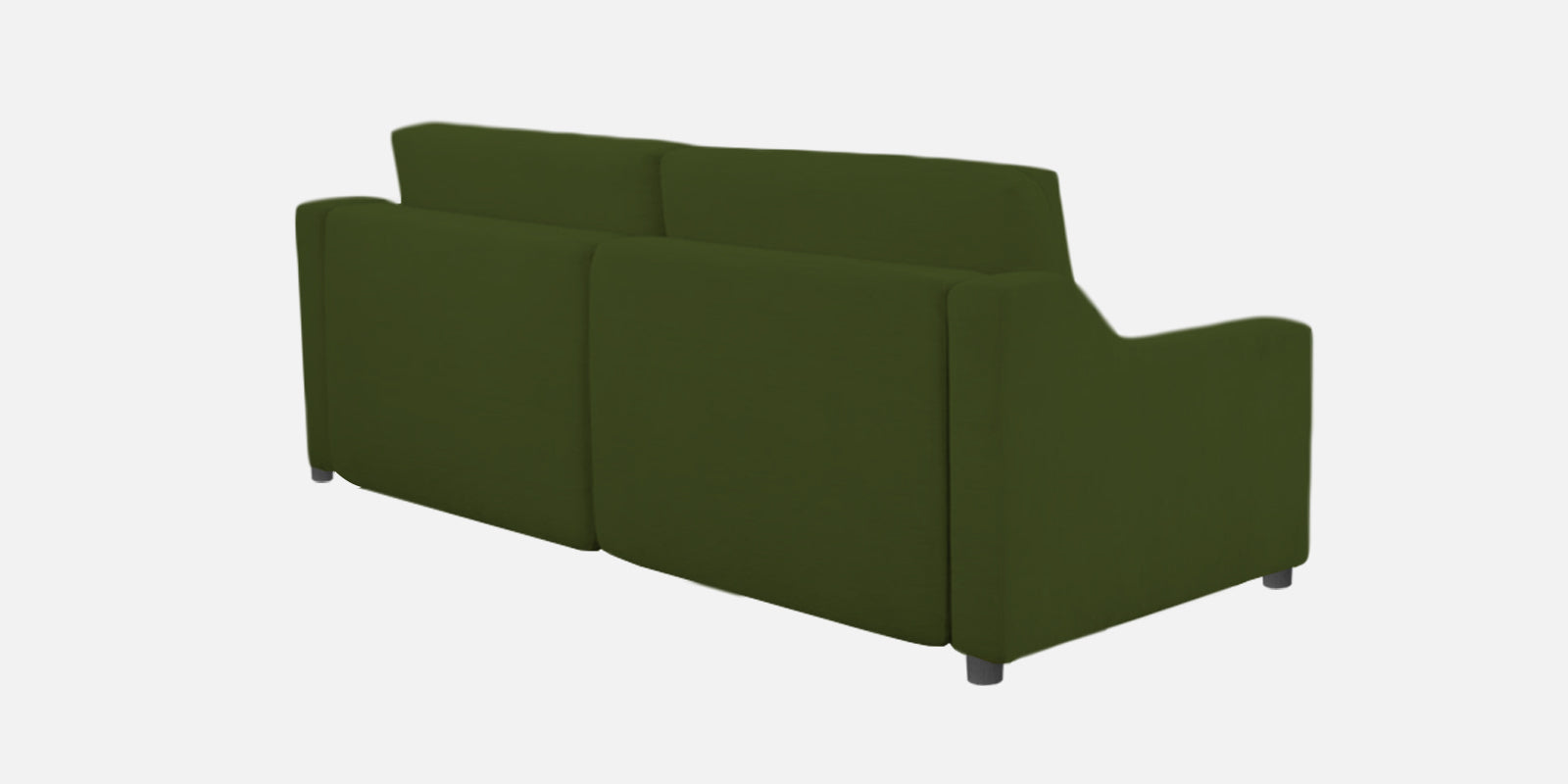 Gabby Fabric 3 Seater Pull Out Sofa Cum Bed In Olive Green Colour - Febonic Living