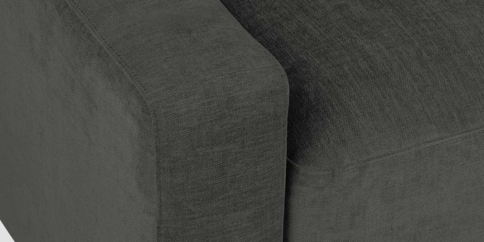 Dara Fabric 2 Seater Sofa In Charcoal Grey Colour - Febonic Living
