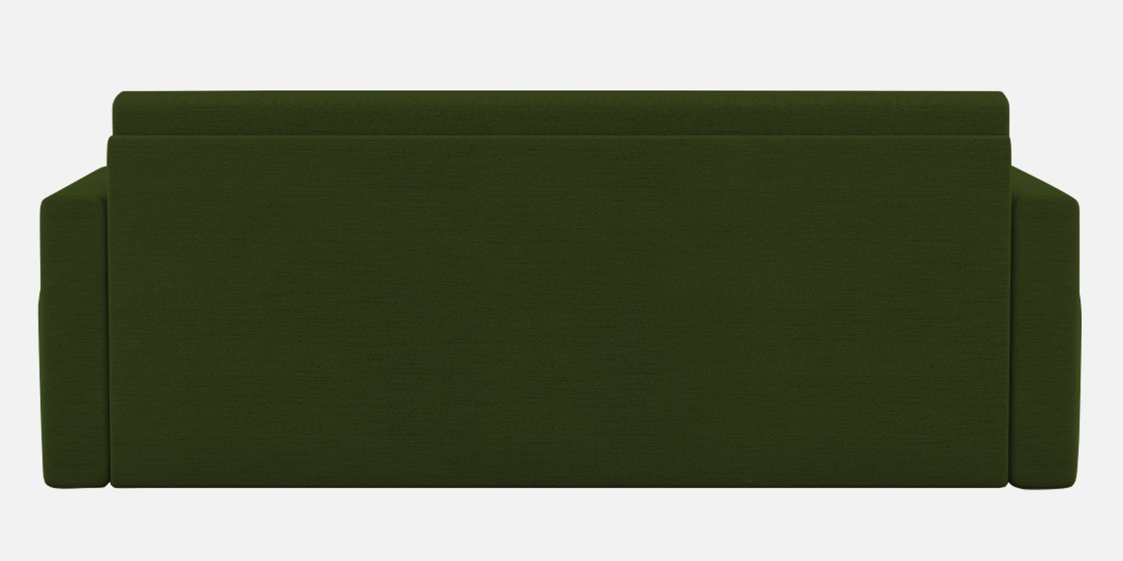 River Fabric 3 Seater Pull Out Sofa Cum Bed In Olive Green Colour - Febonic Living