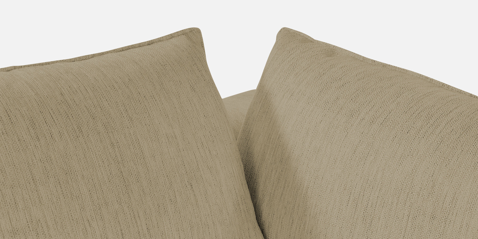 Ziggy Fabric LHS Sectional Sofa (3+Lounger) In Honey Beige Colour - Febonic Living