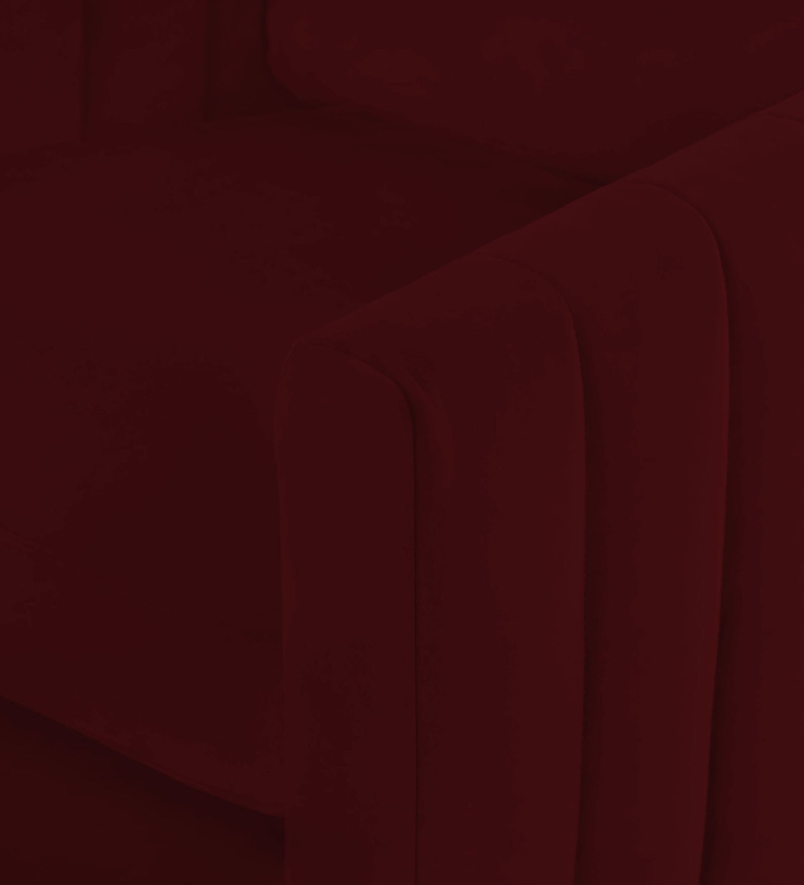 Haru Velvet 1 Seater Sofa In Dark Maroon Colour - Febonic Living