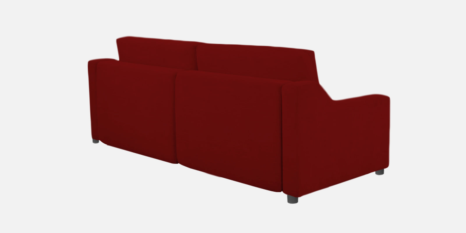 Gabby Fabric 3 Seater Pull Out Sofa Cum Bed In Blood Maroon Colour - Febonic Living