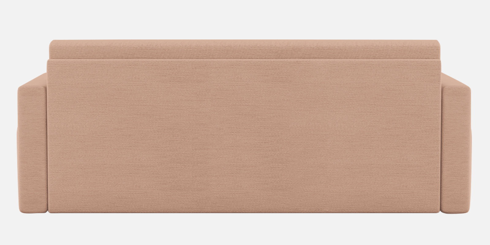 River Fabric 3 Seater Pull Out Sofa Cum Bed In Cosmic Beige Colour - Febonic Living