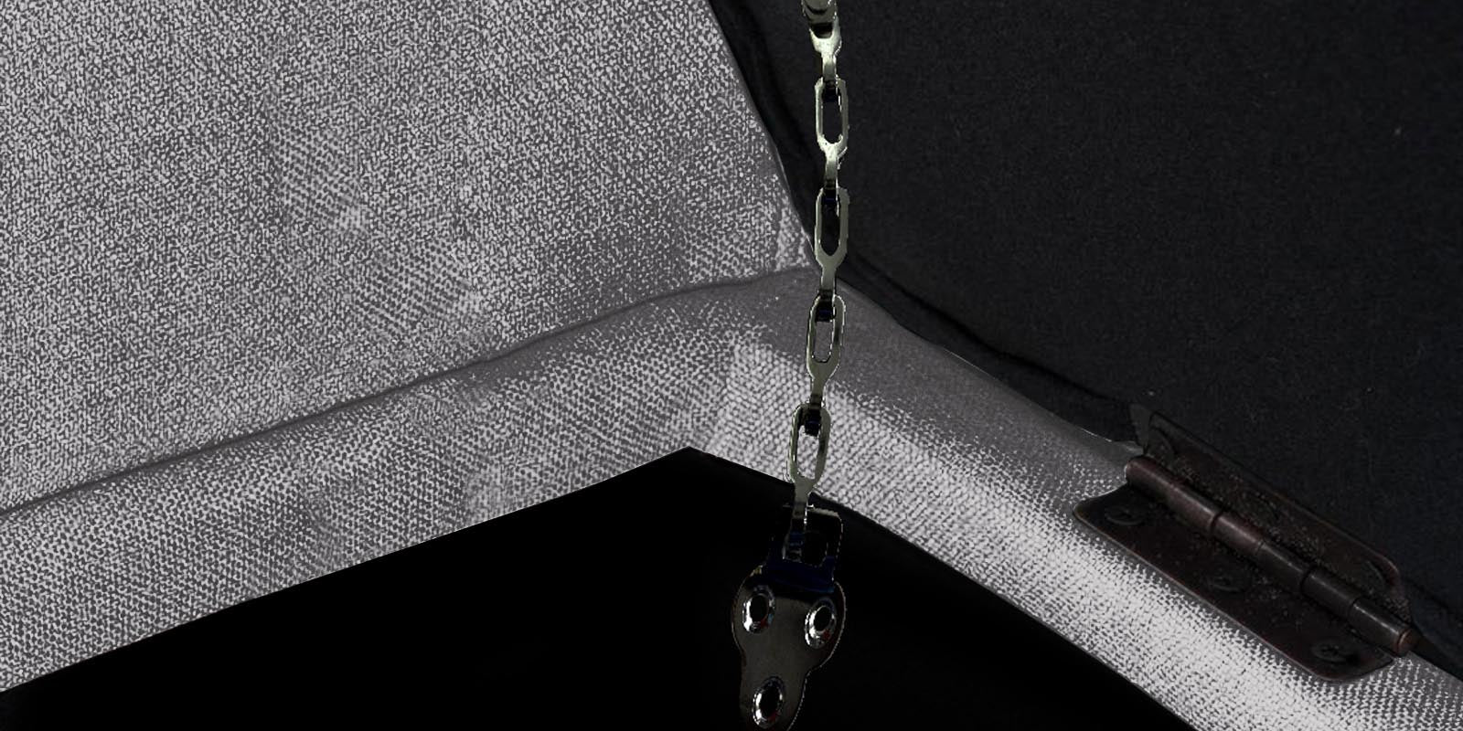 Nowia Fabric 3 Seater Recamier In Lit Grey Colour With Storage - Febonic Living