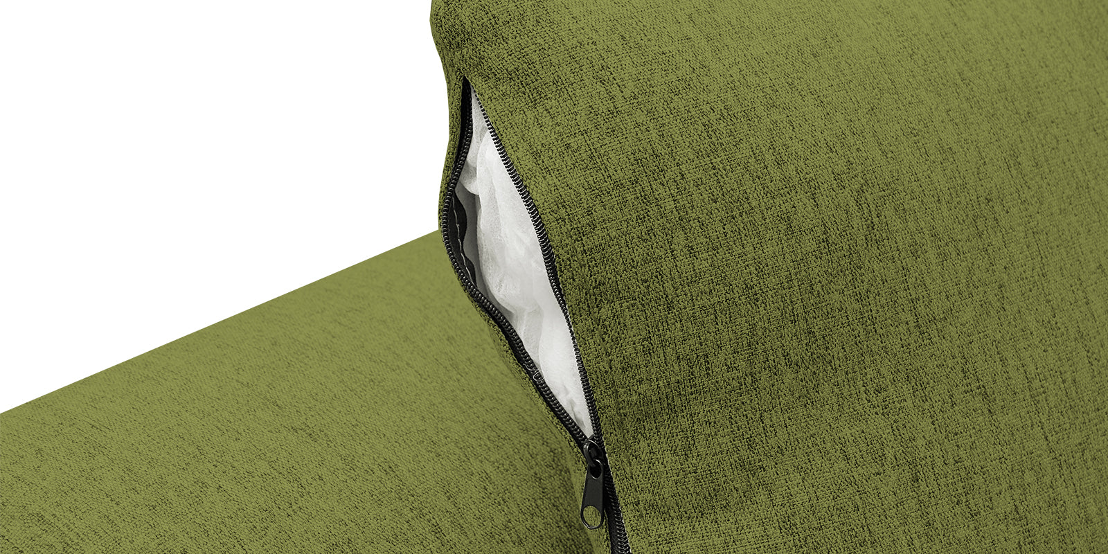 Bony Fabric 3 Seater Convertible Sofa Cum Bed In Lime Green Colour - Febonic Living