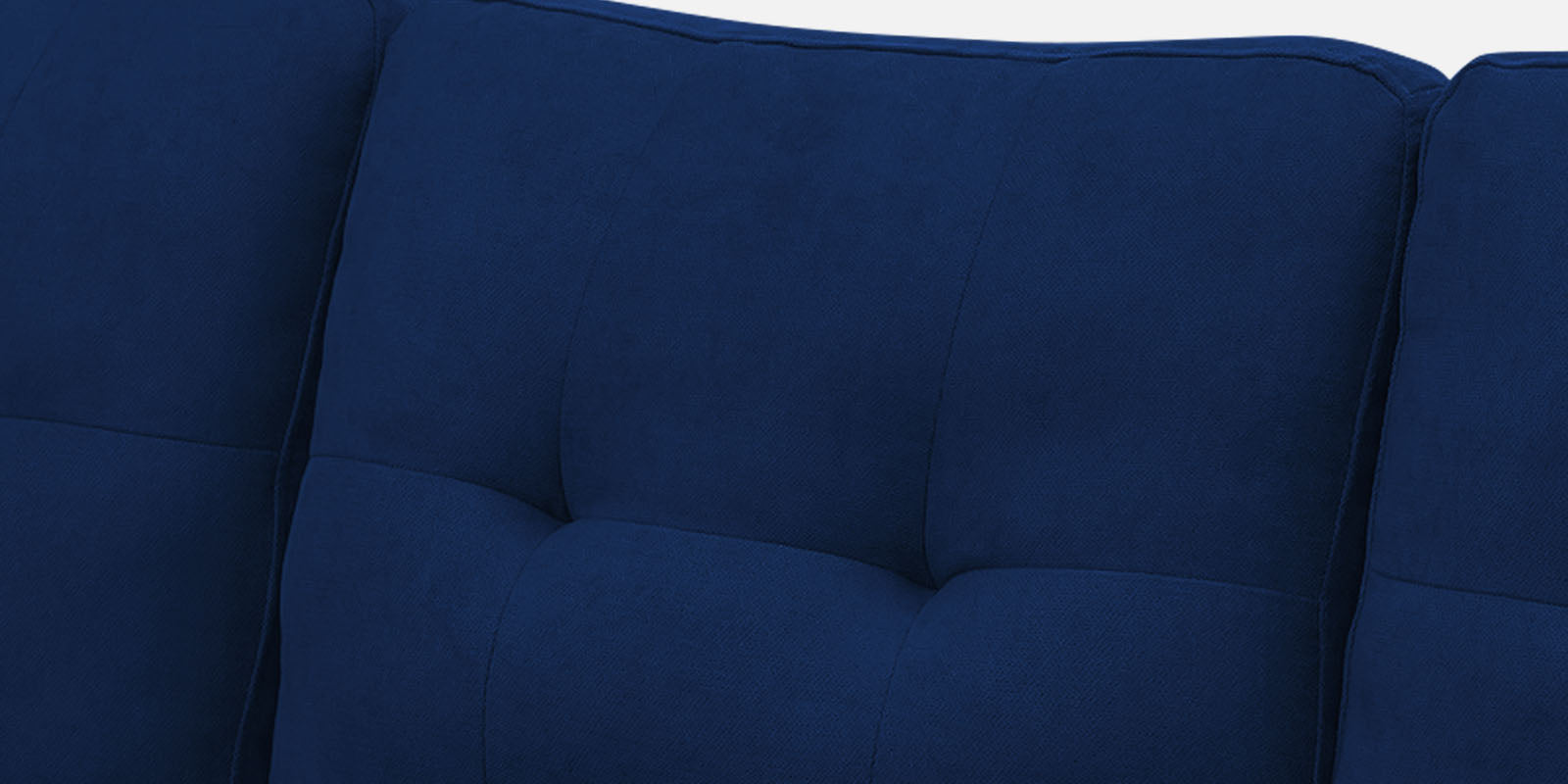 Thomas Fabric RHS Sectional Sofa (3+Lounger) In Royal Blue Colour - Febonic Living