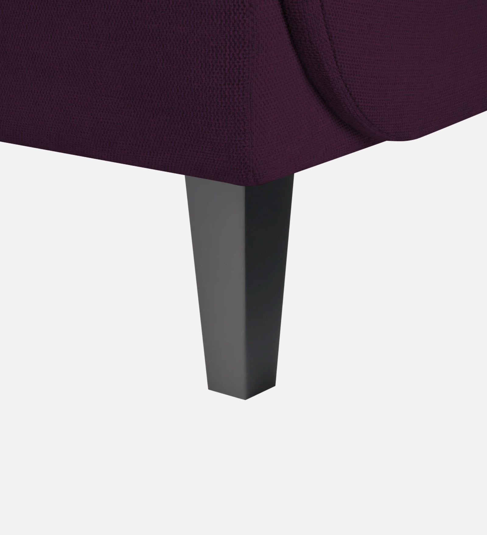 Siddy Fabric 1 Seater Sofa In Greek Purple Colour - Febonic Living