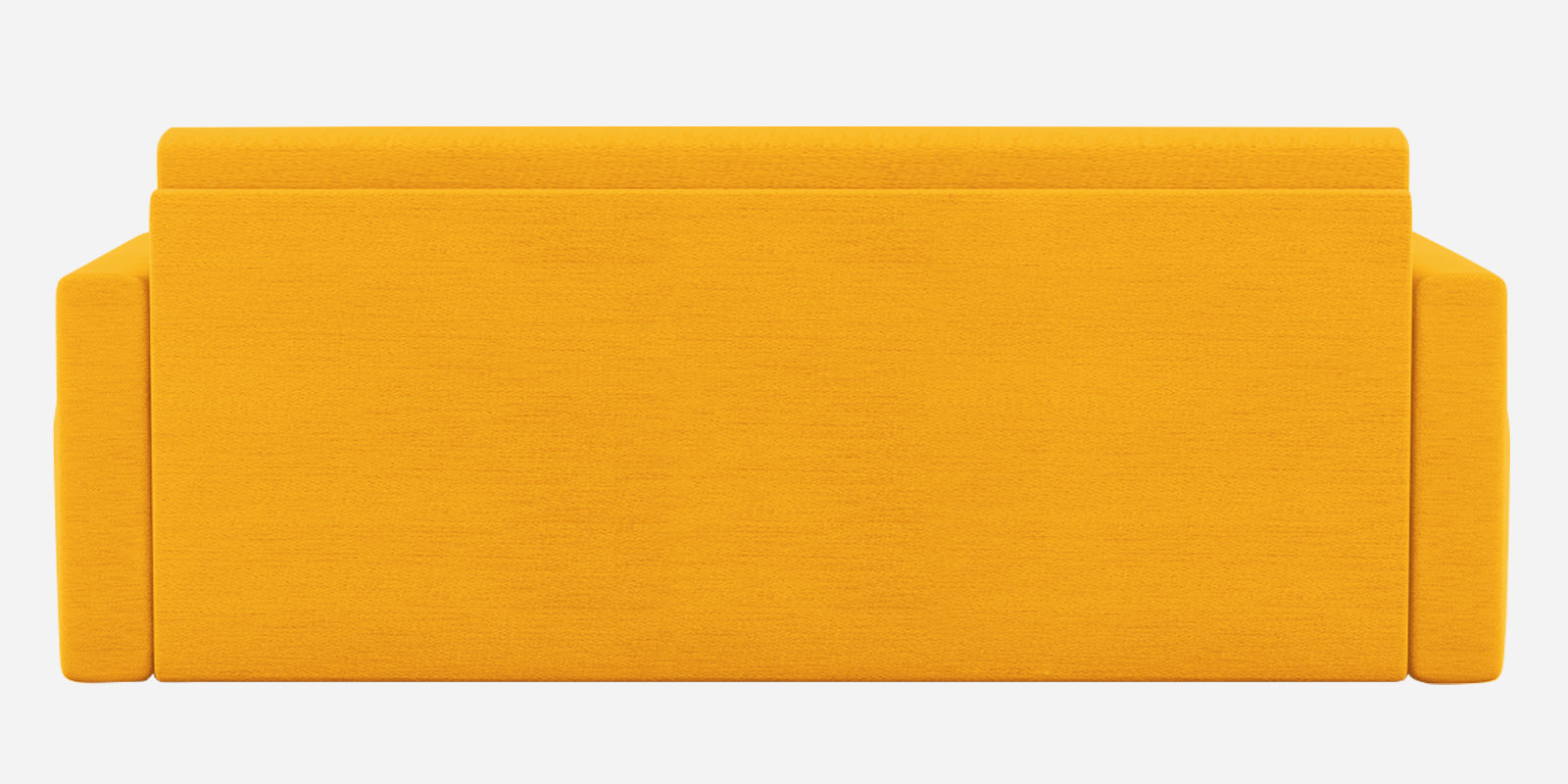 River Fabric 3 Seater Pull Out Sofa Cum Bed In Bold yellow Colour - Febonic Living
