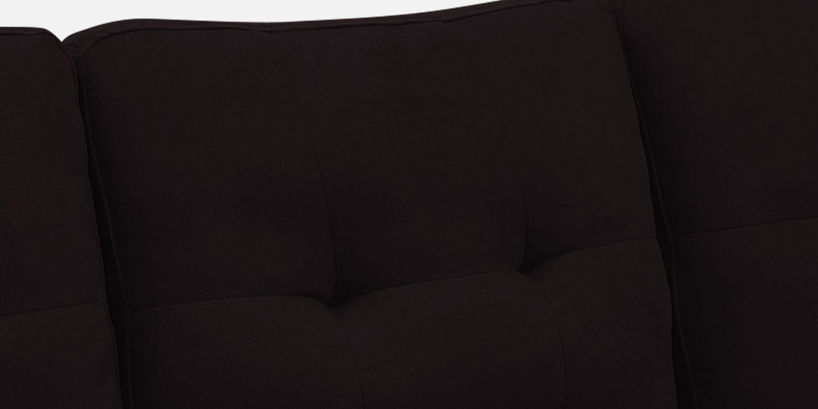 Thomas Fabric LHS Sectional Sofa (2+Lounger) In Cara Brown Colour - Febonic Living