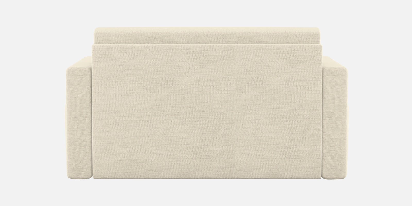 River Fabric 2 Seater Pull Out Sofa Cum Bed In ivory cream Colour - Febonic Living